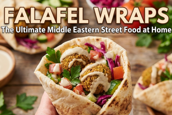 Falafel Wraps: The Ultimate Middle Eastern Street Food at Home