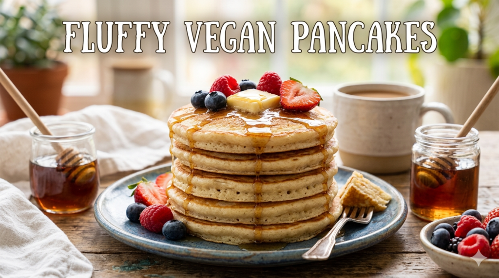 Fluffy Vegan Pancakes: The Ultimate Plant-Based Comfort Food