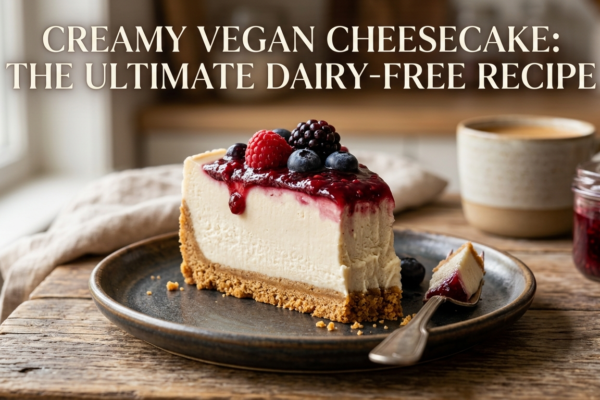Creamy Vegan Cheesecake: The Ultimate Dairy-Free Indulgence