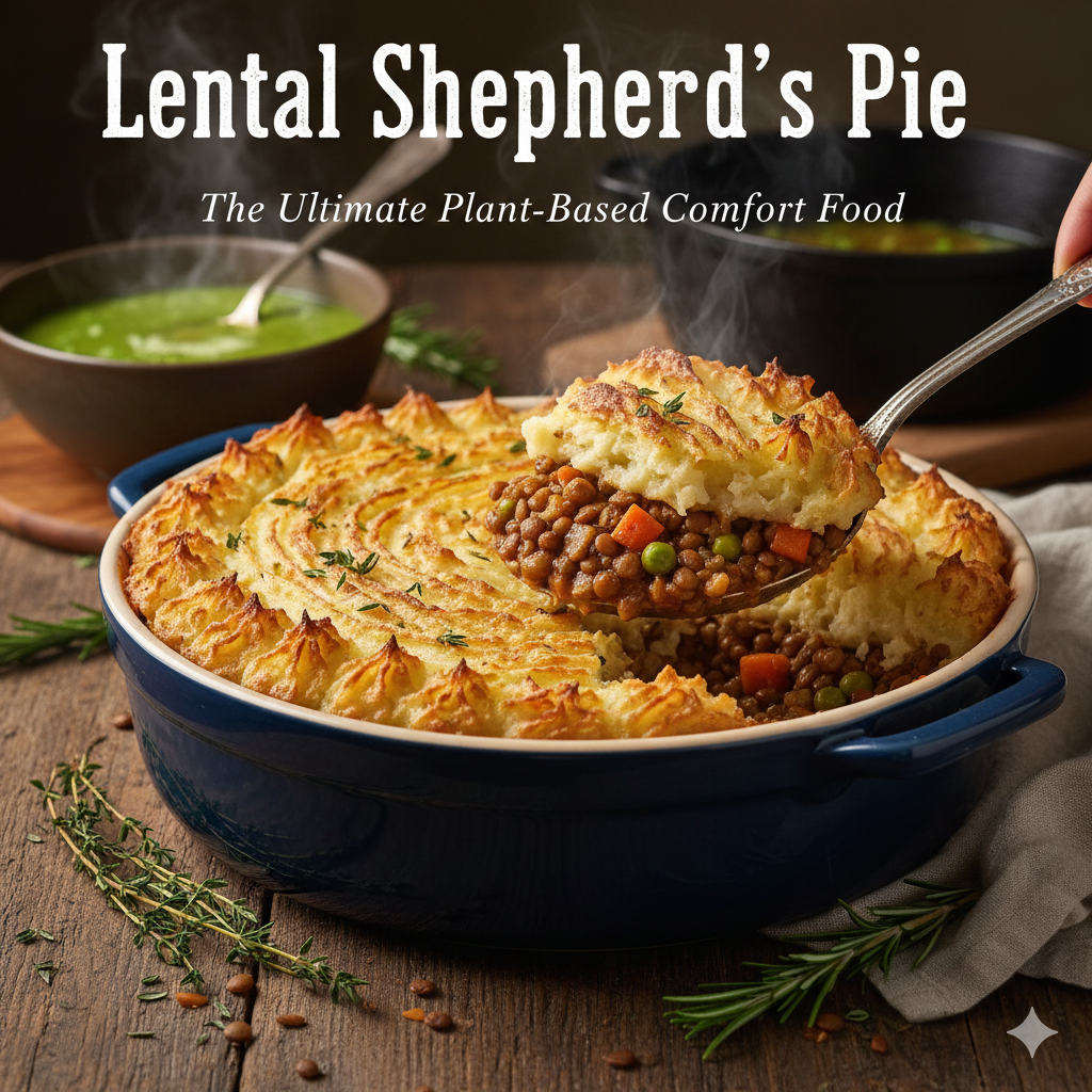 🥧 Lentil Shepherd’s Pie: The Ultimate Plant-Based Comfort Food