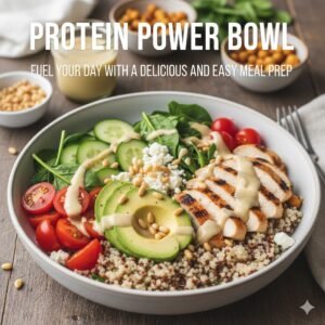 💪 Protein Power Bowl: Fuel Your Day with a Delicious and Easy Meal Prep