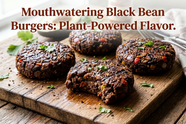 The Ultimate Smoky Black Bean Burgers