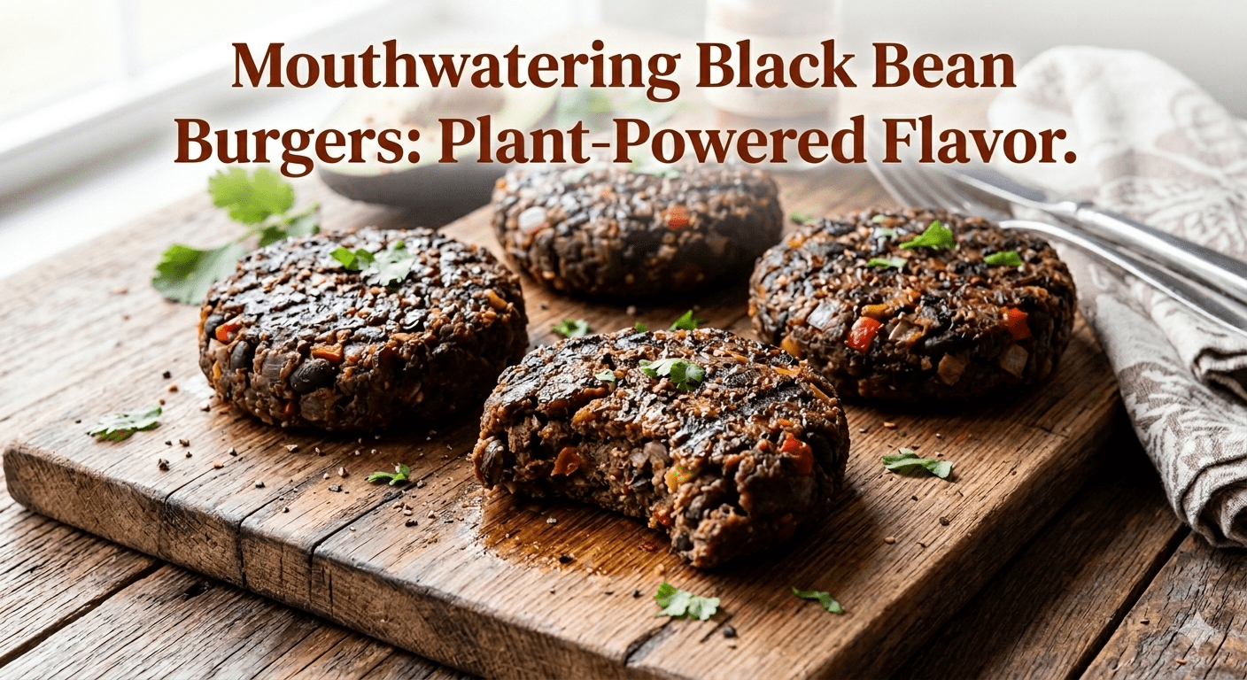 The Ultimate Smoky Black Bean Burgers