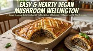 Savory Vegan Mushroom Wellington: The Ultimate Plant-Based Roast