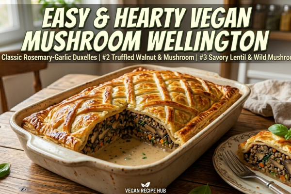 Savory Vegan Mushroom Wellington: The Ultimate Plant-Based Roast