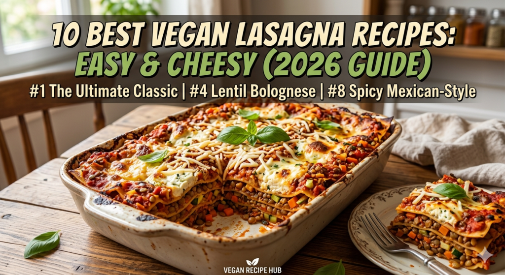 10 Best Vegan Lasagna Recipes: Easy & Cheesy