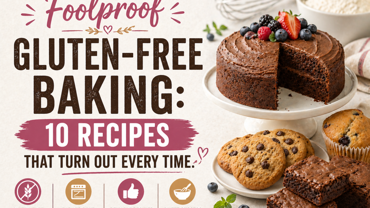 Foolproof Gluten-Free Baking: 10 Recipes That Turn Out Every Time