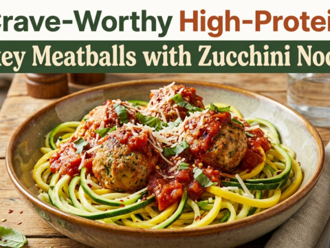 Crave-Worthy High-Protein Turkey Meatballs with Zucchini Noodles