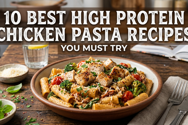 10 Best High Protein Chicken Pasta Recipes You Must Try
