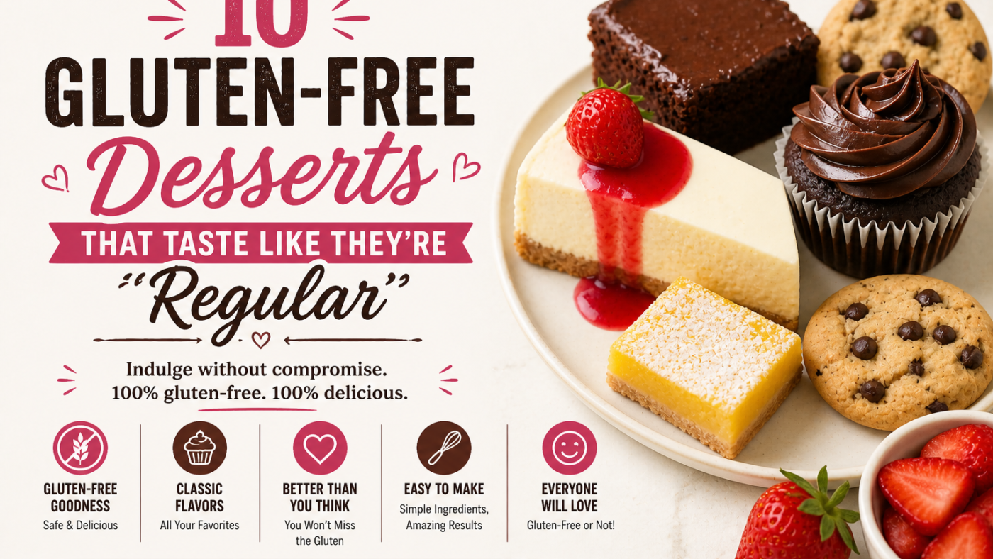 10 Gluten-Free Desserts That Taste Like They're "Regular"