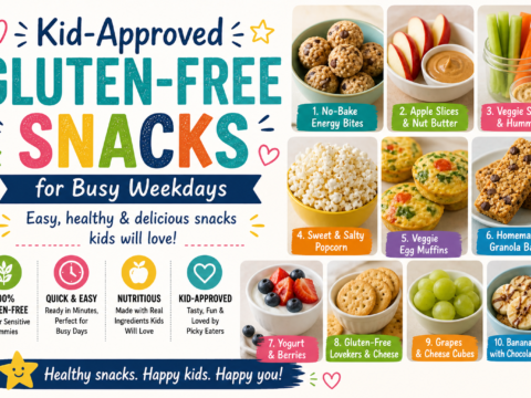 Kid-Approved Gluten-Free Snacks for Busy Weekdays