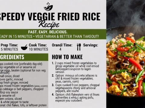 Speedy Veggie Fried Rice