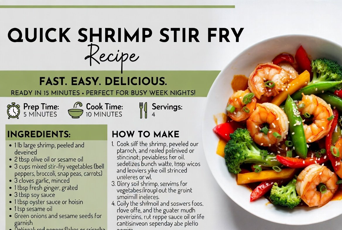 Quick Shrimp Stir Fry Recipe